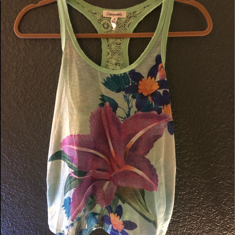 Lace Racerback top